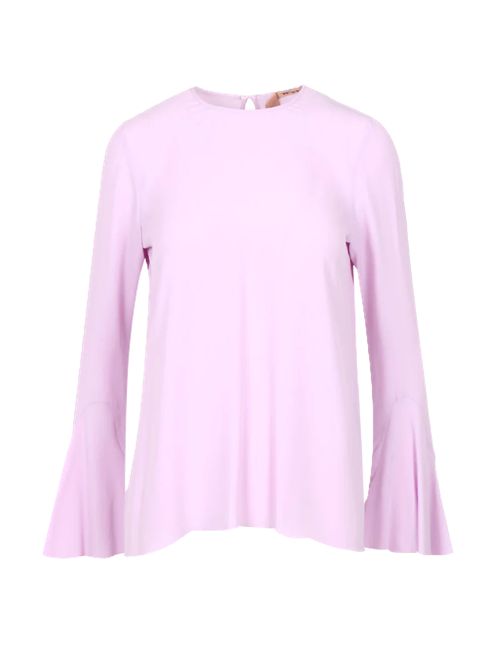 Blusa in misto seta N°21 donna lilla N°21 | 22IN2S0G07151117831 LILLA